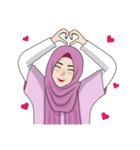 Gorgeous Hijab Girl 2（個別スタンプ：4）