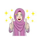 Gorgeous Hijab Girl 2（個別スタンプ：14）