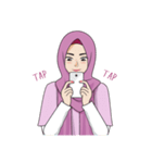 Gorgeous Hijab Girl 2（個別スタンプ：16）