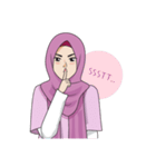 Gorgeous Hijab Girl 2（個別スタンプ：18）