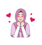Gorgeous Hijab Girl 2（個別スタンプ：24）