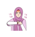 Gorgeous Hijab Girl 2（個別スタンプ：36）