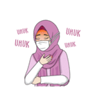 Gorgeous Hijab Girl 2（個別スタンプ：37）