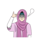 Gorgeous Hijab Girl 2（個別スタンプ：39）
