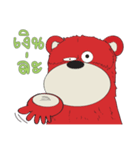 Big Red Bear（個別スタンプ：21）