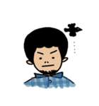 Strange people and animals（個別スタンプ：1）