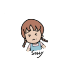 Strange people and animals（個別スタンプ：15）