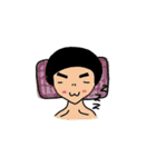 Strange people and animals（個別スタンプ：18）