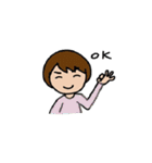 Strange people and animals（個別スタンプ：37）