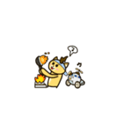 Kinder and Crape the First Adventure（個別スタンプ：15）