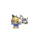 Kinder and Crape the First Adventure（個別スタンプ：17）