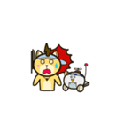 Kinder and Crape the First Adventure（個別スタンプ：24）