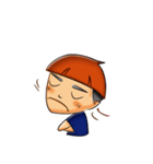 A Little Boy ＆ Girl（個別スタンプ：28）