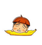 A Little Boy ＆ Girl（個別スタンプ：37）