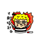 Curly man's era（個別スタンプ：11）