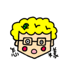 Curly man's era（個別スタンプ：15）