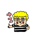 Curly man's era（個別スタンプ：22）