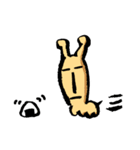 顔がながいキリン（個別スタンプ：1）