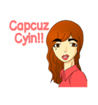 That Hits Girl（個別スタンプ：5）