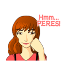 That Hits Girl（個別スタンプ：13）