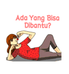 That Hits Girl（個別スタンプ：34）