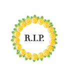 Wreath: R.I.P.（個別スタンプ：9）