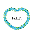 Wreath: R.I.P.（個別スタンプ：11）