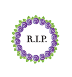 Wreath: R.I.P.（個別スタンプ：15）