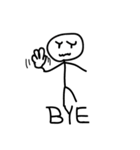 True friend Funny sketch（個別スタンプ：34）