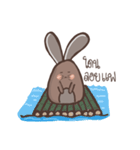 Rabbit Spinning Puan（個別スタンプ：15）