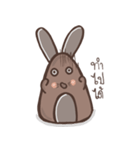 Rabbit Spinning Puan（個別スタンプ：21）