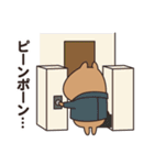 シンプルなカピバラちゃん（個別スタンプ：15）