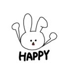 うさめろと一緒（個別スタンプ：1）