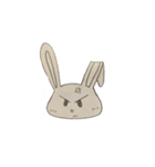 Fold ears rabbit（個別スタンプ：9）