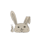 Fold ears rabbit（個別スタンプ：10）