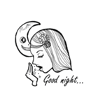 Monochrome Girls（個別スタンプ：7）