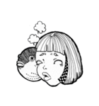 Monochrome Girls（個別スタンプ：16）