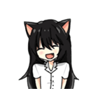 Miki anime girl（個別スタンプ：1）