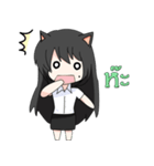 Miki anime girl（個別スタンプ：4）