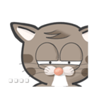 Mr Grey Little Cat with TC（個別スタンプ：20）