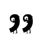Punctuation Monster（個別スタンプ：1）