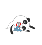 おやじパンダ（個別スタンプ：21）
