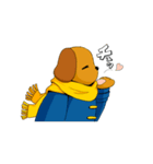 ジョンくんとミミちゃん（個別スタンプ：24）