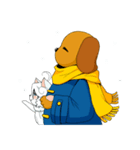 ジョンくんとミミちゃん（個別スタンプ：38）
