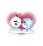 Snowman's Valentine（個別スタンプ：27）