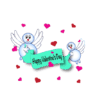 Snowman's Valentine（個別スタンプ：37）