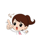 Dr.P love science（個別スタンプ：9）