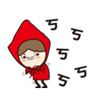 Funny of little red riding hood-2（個別スタンプ：7）