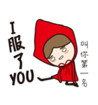 Funny of little red riding hood-2（個別スタンプ：8）