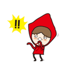 Funny of little red riding hood-2（個別スタンプ：11）